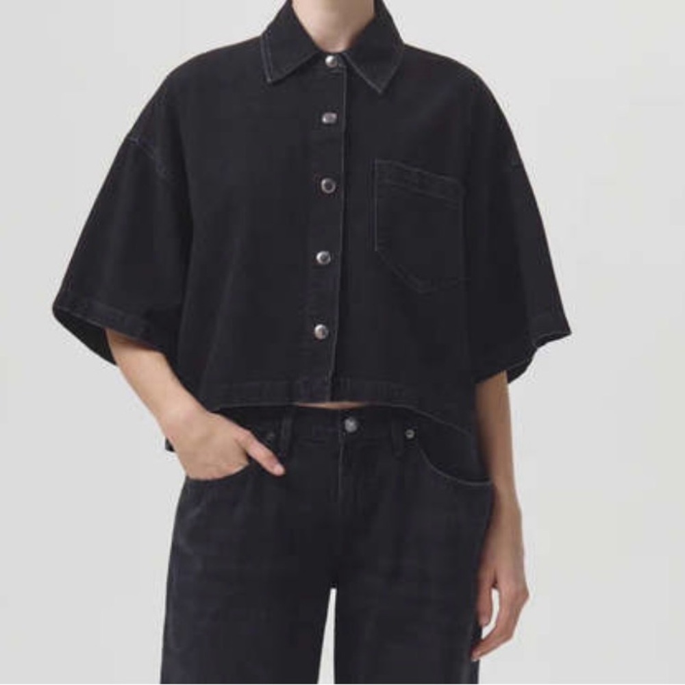 Agolde Rona Box Shirt / Denim Shirt